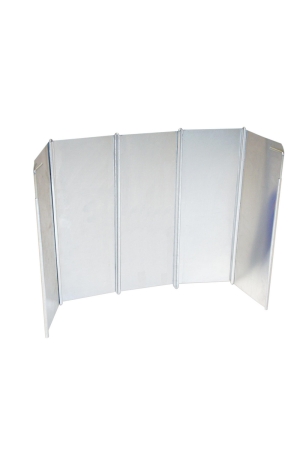 Bo-Camp Bo-Camp Windscherm Alu 5-delig 25x48cm 