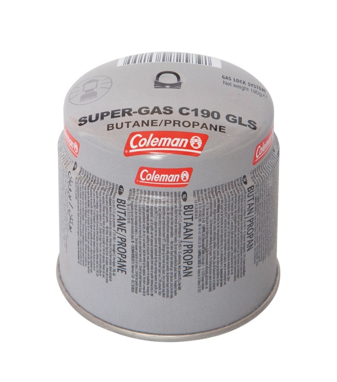 Coleman Coleman C190 GLS cartridge prikblikje  3000002280  Coleman gas/benzine 3000002280 ecru bij Leerentveldvrijetijd.nl