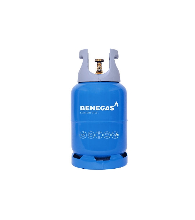 Benegas Benegas Vulling Comfort Steel 9.5 KG  392  Benegas gas/benzine 392 ecru bij Leerentveldvrijetijd.nl