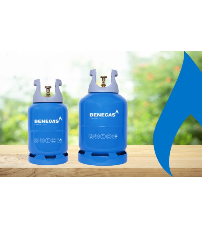 Benegas Benegas Vulling Comfort Steel 6 KG 391 Benegas gas/benzine 391 ecru bij Leerentveldvrijetijd.nl