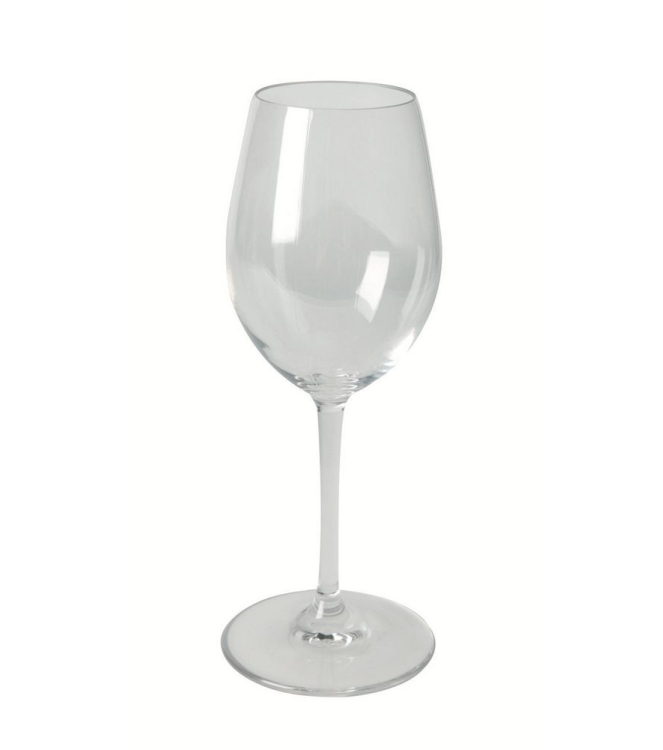 Bo-Camp Bo-Camp Witte wijnglas deluxe PC Los  6101460  Bo-Camp koken 6101460 ecru bij Leerentveldvrijetijd.nl