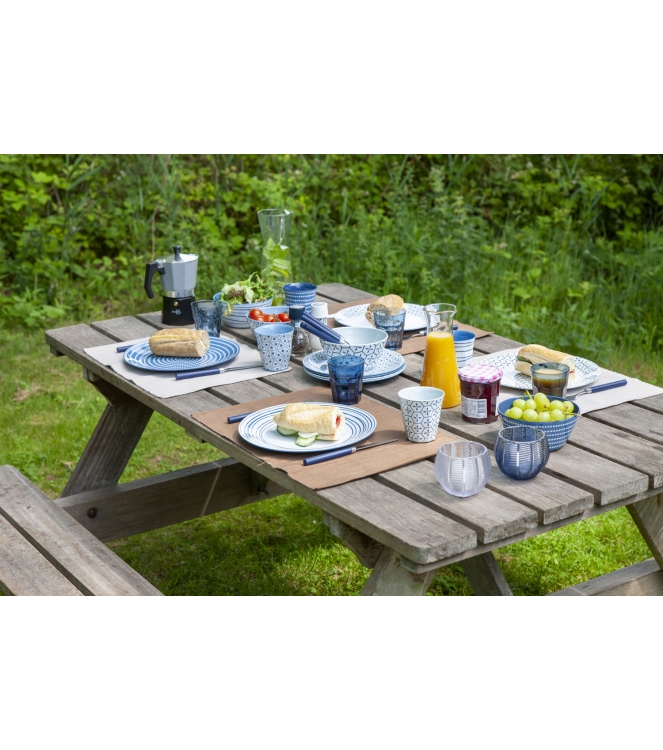 Bo-Camp Bo-Camp Servies Mix&Match 16 dlg melamin  6181382  Bo-Camp koken 6181382 ecru bij Leerentveldvrijetijd.nl