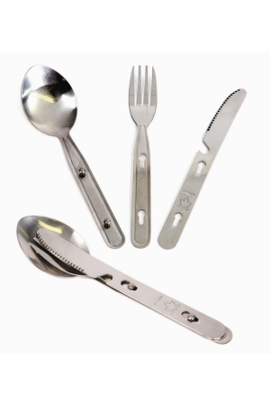 Bo-Camp Bo-Camp Bestek 3-delig RVS  Bo-Camp Bo-Camp Bestek 3-delig RVS