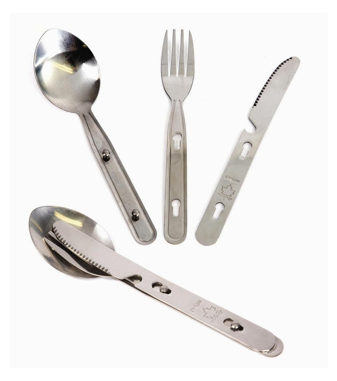 Bo-Camp Bo-Camp Bestek 3-delig RVS  6102100  Bo-Camp koken 6102100 ecru bij Leerentveldvrijetijd.nl