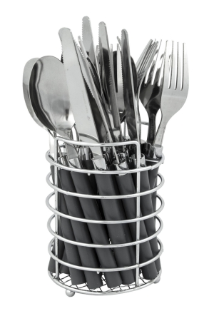 Bo-Camp Bo-Camp Bestekset 24-delig in mandje  Bo-Camp Bo-Camp Bestekset 24-delig in mandje