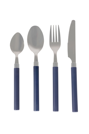 Bo-Camp Bo-Camp Bestekset in box 4-dlg 1-p. navy  Bo-Camp Bo-Camp Bestekset in box 4-dlg 1-p. navy