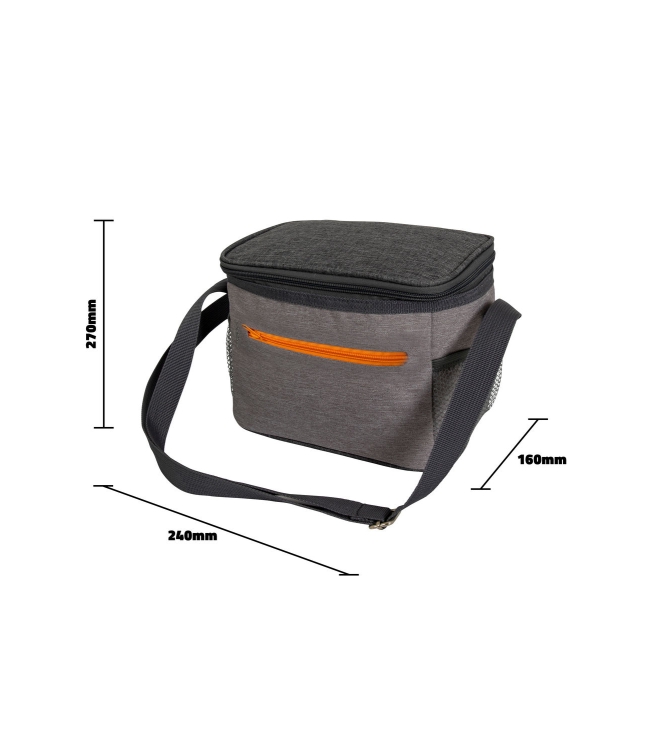 Bo-Camp Bo-Camp Koeltas 10 liter grijs 6702910 Bo-Camp koken 6702910 ecru bij Leerentveldvrijetijd.nl