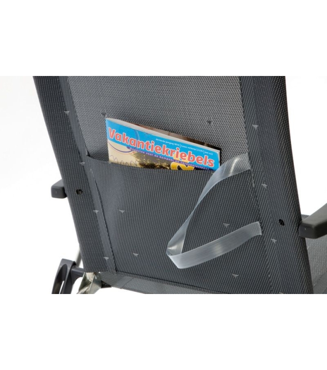 Crespo Crespo Strandstoel AL-205/40 40 grijs 1148195 40 GRIJS Crespo meubilair 1148195 lichtblauw bij Leerentveldvrijetijd.nl