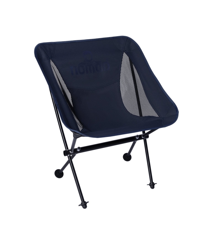 Nomad Nomad Sarek Premium Comp. Campingstoel dark navy XFCHCPR7JX00737 Dark navy Nomad meubilair XFCHCPR7JX00737 antraciet bij Leerentveldvrijetijd.nl