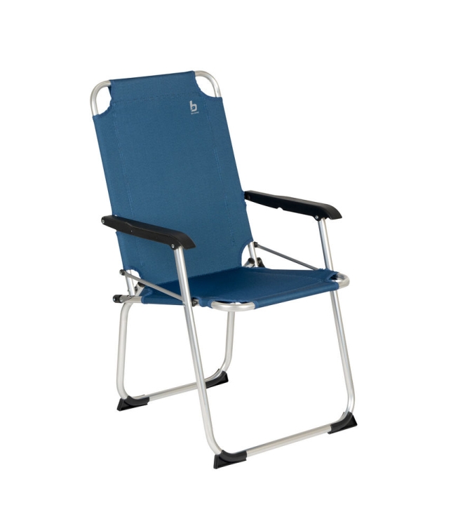 Bo-Camp Bo-Camp Stoel Copa Rio hoog aluminium blauw 1211935 Blauw Bo-Camp meubilair 1211935 antraciet bij Leerentveldvrijetijd.nl