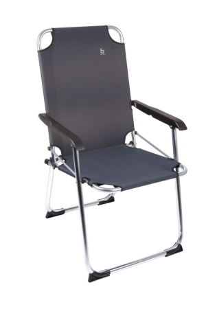 Bo-Camp Bo-Camp Stoel Copa Rio hoog aluminium Graphite Bo-Camp Bo-Camp Stoel Copa Rio hoog aluminium Graphite