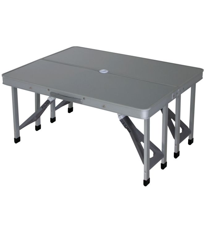 Eurotrail Eurotrail Campingset Limoux picknicktafel  ETCF0280  Eurotrail meubilair ETCF0280 ecru bij Leerentveldvrijetijd.nl