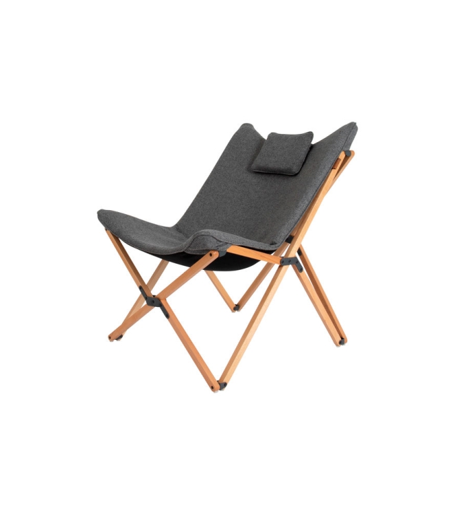 Bo-Camp Bo-Camp Relaxstoel Wembley M grijs 1200375 Bo-Camp meubilair 1200375 ecru bij Leerentveldvrijetijd.nl