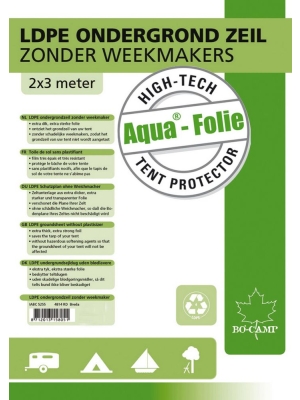 Bo-Camp Bo-Camp Aqua folie 0.1mm 4x4 meter