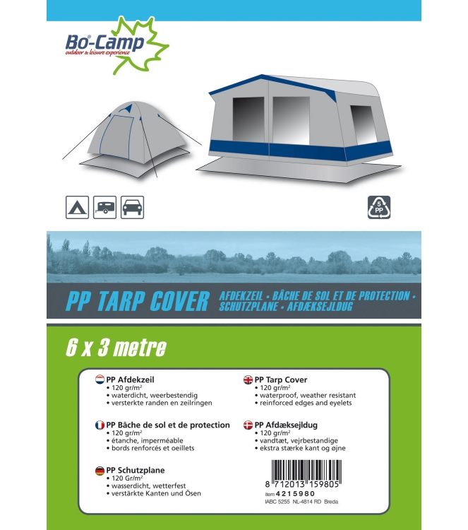 Bo-Camp tenten 4215980 ecru bij Leerentveldvrijetijd.nl