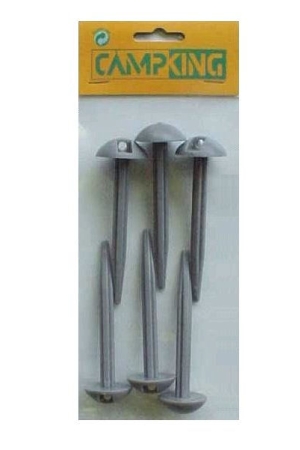 campking campking zak 6 grondzeilpen kunststof 10c 