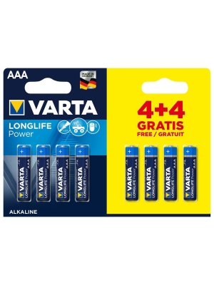 Varta Varta Longlife Power AAA 6+2