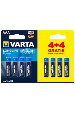 Varta Varta Longlife Power AAA 6+2 Varta Varta Longlife Power AAA 6+2