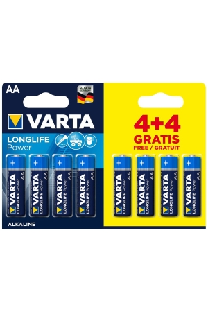 Varta Varta Longlife Power AA 4+4 Varta Varta Longlife Power AA 4+4