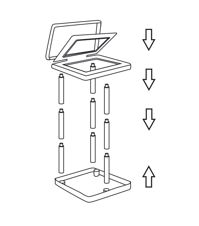 Bo-Camp Bo-Camp Ekologika vuilnisbakhouder zwart 6395724 ZWART Bo-Camp caravan 6395724 licht grijs bij Leerentveldvrijetijd.nl