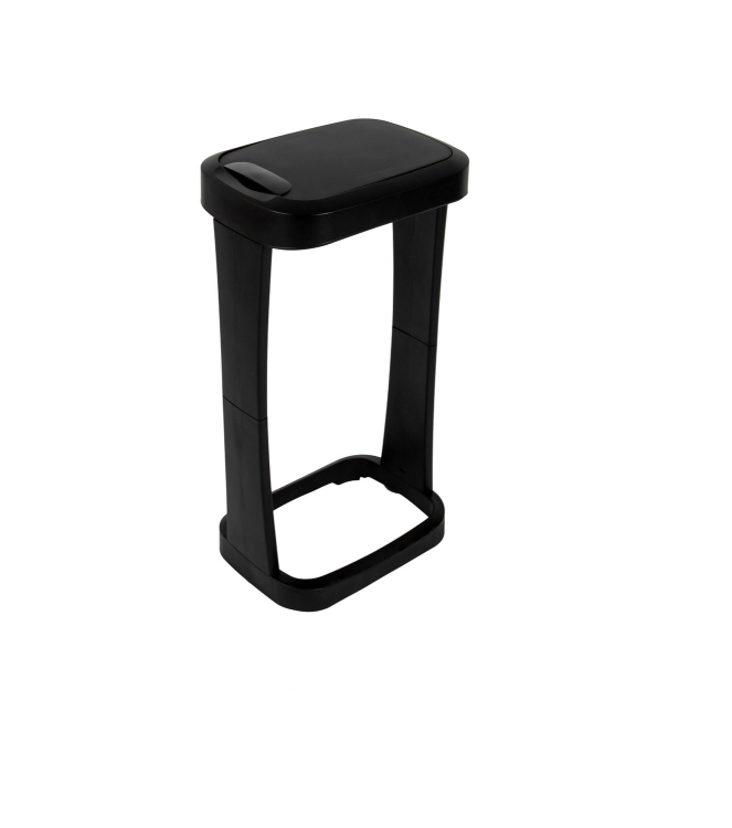 Bo-Camp Bo-Camp Vuilniszakhouder Flip Lid  6315225  Bo-Camp caravan 6315225 ecru bij Leerentveldvrijetijd.nl