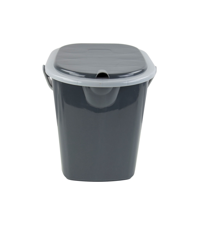 Bo-Camp Bo-Camp Draagbaar Toilet vierkant  5502820  Bo-Camp caravan 5502820 ecru bij Leerentveldvrijetijd.nl