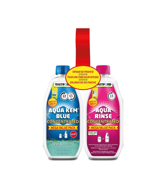 Thetford Thetford Duopack Concentrated Caravan 1302730 Thetford caravan 1302730 ecru bij Leerentveldvrijetijd.nl