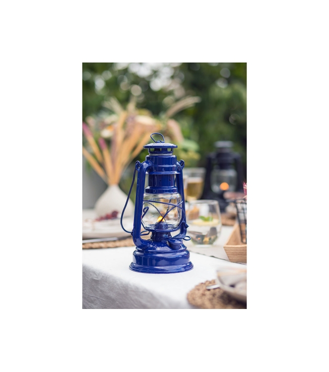 Feuerhand Feuerhand Stormlamp 276 olielamp kobalt blauw FH 276-BL Kobalt Blauw Feuerhand caravan FH 276-BL antraciet bij Leerentveldvrijetijd.nl