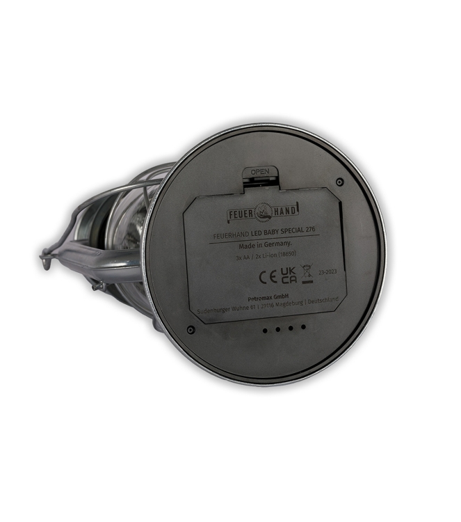 Feuerhand Feuerhand Li-Ion batterij 2st FH 18650-LI-ION Feuerhand caravan FH 18650-LI-ION ecru bij Leerentveldvrijetijd.nl