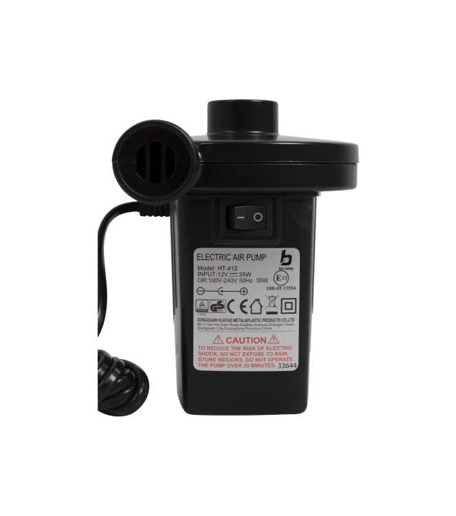 Bo-Camp Bo-Camp Pomp 12/230V 230ltr/min  3807175  Bo-Camp slapen 3807175 ecru bij Leerentveldvrijetijd.nl