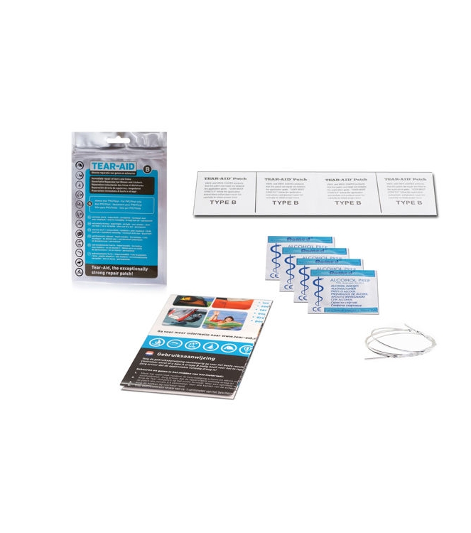Tear-Aid Tear-Aid B Reparatie voor Vinyl en PVC 5714001 Tear-Aid camping 5714001 ecru bij Leerentveldvrijetijd.nl