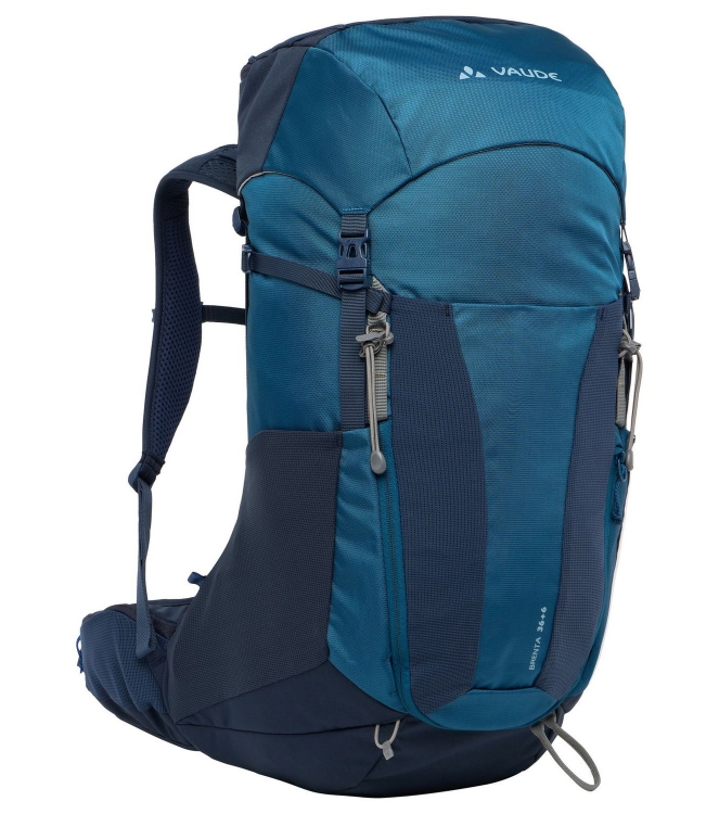 Vaude Vaude Brenta 36+6 liter rugzak 334_baltic sea 47368 334_Baltic Sea Vaude tassen 47368 pink bij Leerentveldvrijetijd.nl