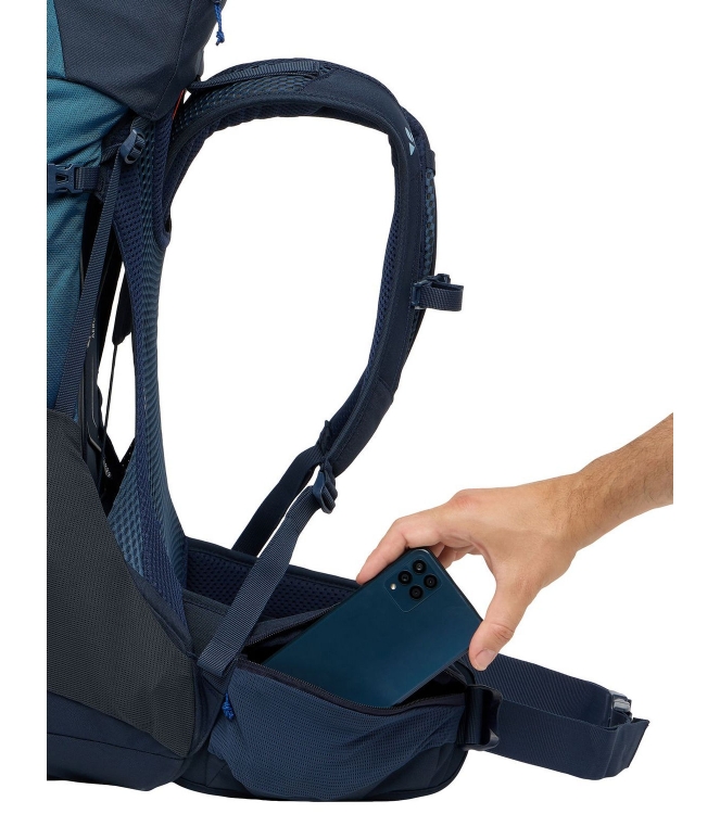 Vaude Vaude Brenta 36+6 liter rugzak 334_baltic sea 47368 334_Baltic Sea Vaude tassen 47368 pink bij Leerentveldvrijetijd.nl