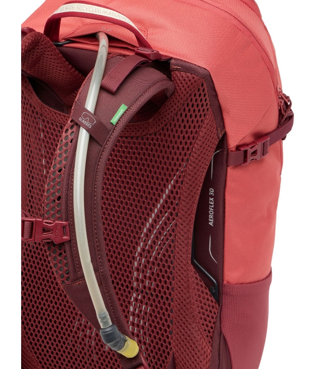 Vaude Vaude Women\'s Skomer Zip 22 dagtour rugzak 804_brick 47370 804_Brick Vaude tassen 47370 marine bij Leerentveldvrijetijd.nl