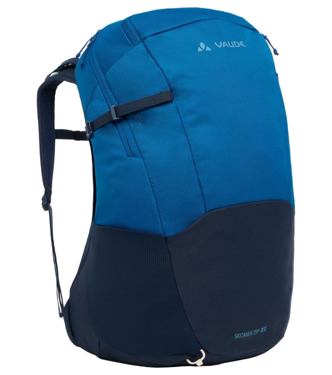 Vaude Vaude Women\'s Skomer Zip 22 dagtour rugzak 426_shore blue 47370 426_Shore Blue Vaude tassen 47370 antraciet bij Leerentveldvrijetijd.nl