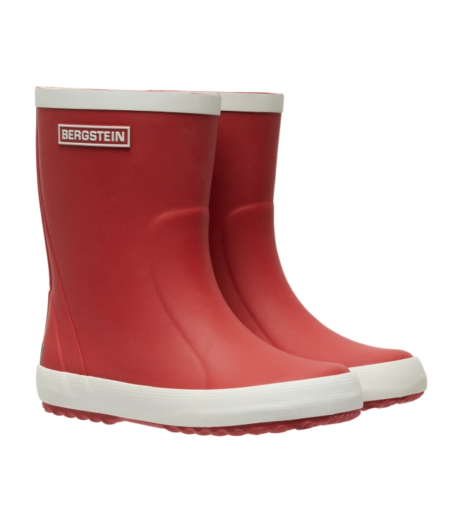 Bergstein Bergstein Classic Rainboot 150_red BN Classic 150_Red Bergstein wandelschoenen BN Classic geel bij Leerentveldvrijetijd.nl