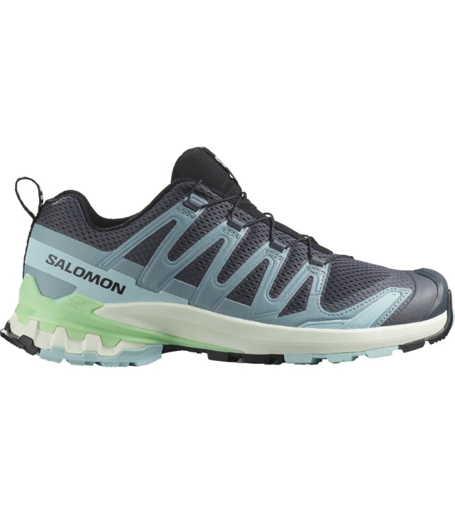 Salomon Salomon XA Pro 3D V9 W turbul/iced a/patin L47748000 Turbul/Iced A/Patin Salomon wandelschoenen L47748000 antraciet bij Leerentveldvrijetijd.nl