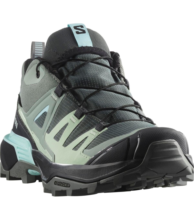 Salomon Salomon X Ultra 360 GTX W sedsa/black/sea L47742500 Sedsa/Black/Sea Salomon wandelschoenen L47742500 blauw bij Leerentveldvrijetijd.nl