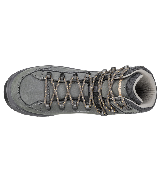 Lowa Lowa Renegade Evo LL Mid Ws 9675 graphite/apricote LM321970 9675 graphite/apricote Lowa wandelschoenen LM321970 lichtblauw bij Leerentveldvrijetijd.nl