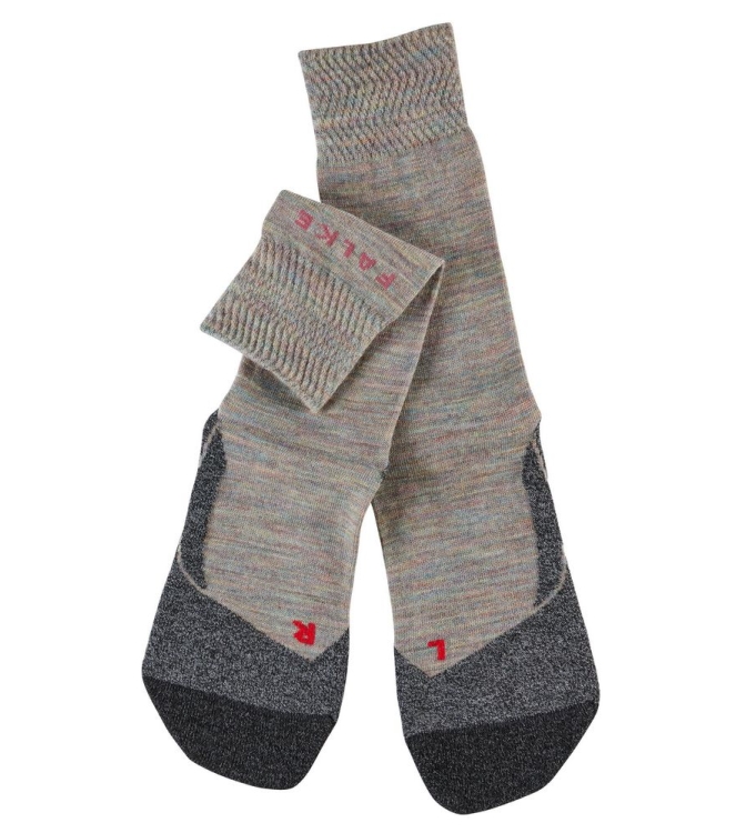 Falke Falke TK2 Explore Melange Women 7765_moon mist 16163 7765_moon mist Falke wandelsokken 16163 donker blauw bij Leerentveldvrijetijd.nl