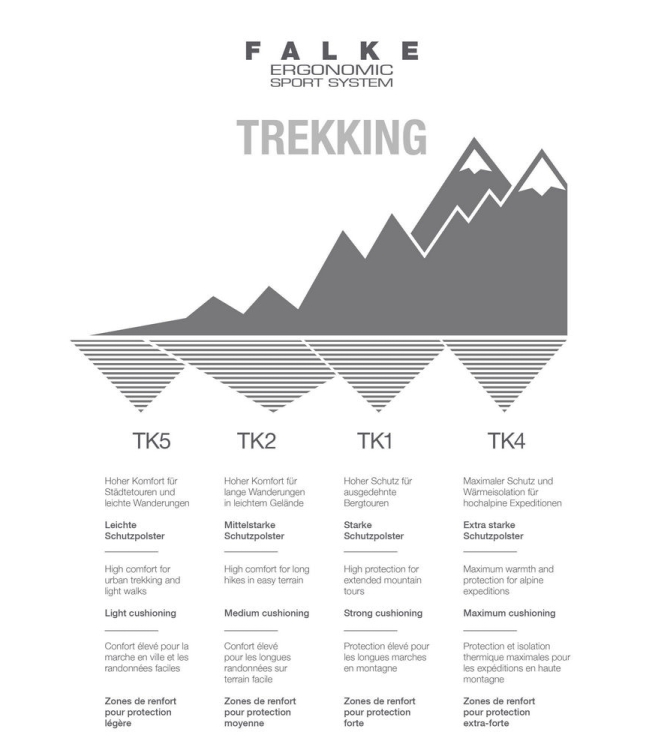 Falke wandelsokken 16163 antraciet bij Leerentveldvrijetijd.nl