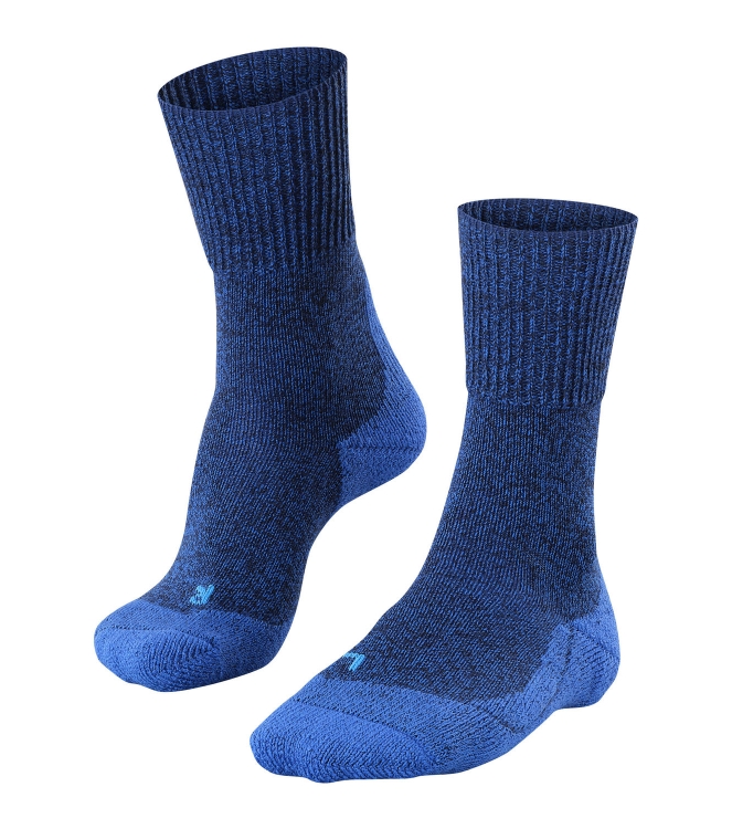 Falke Falke TK1 Adventure Wool yve 16384 6714 Yve Falke wandelsokken 16384 6714 antraciet bij Leerentveldvrijetijd.nl