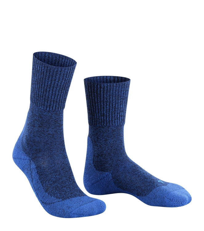 Falke Falke TK1 Adventure Wool yve 16384 6714 Yve Falke wandelsokken 16384 6714 antraciet bij Leerentveldvrijetijd.nl