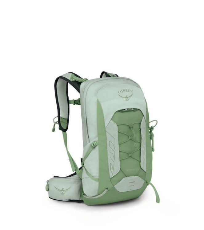 Osprey Osprey Tempest 11 1091_frosty mint green/botanica 10006793 1091_Frosty Mint Green/Botanica Osprey tassen 10006793 zwart bij Leerentveldvrijetijd.nl