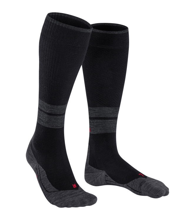Falke Falke TK Compression Energy black 16089 3003 black Falke wandelsokken 16089 3003 licht grijs bij Leerentveldvrijetijd.nl
