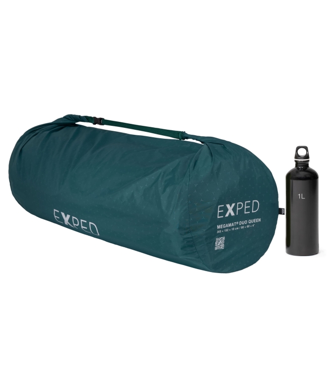 Exped Exped MegaMat Duo QUEEN cypress E7846449 Cypress Exped slapen E7846449 blauw bij Leerentveldvrijetijd.nl