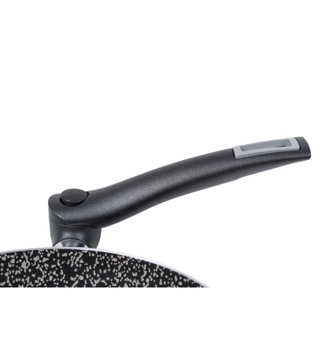 Bo-Camp Bo-Camp Koekenpan Turn d.24cm  2304428  Bo-Camp koken 2304428 ecru bij Leerentveldvrijetijd.nl