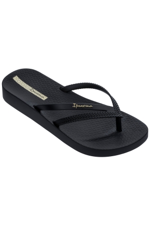Ipanema Ipanema Anatomic Bossa Soft teenslipper dames 20766_Black Ipanema Ipanema Anatomic Bossa Soft teenslipper dames 20766_Black