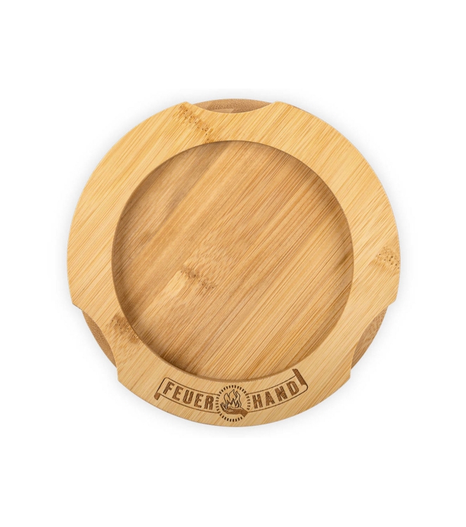 Feuerhand Feuerhand Bamboe Onderzetter Stormlamp 276 FH 276-COASTER Feuerhand caravan FH 276-COASTER ecru bij Leerentveldvrijetijd.nl