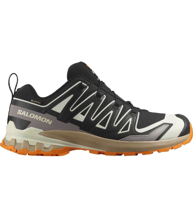 Salomon Salomon XA Pro 3D V9 GTX black/vanila/turm L47881900 Black/Vanila/Turm Salomon wandelschoenen L47881900 licht grijs bij Leerentveldvrijetijd.nl